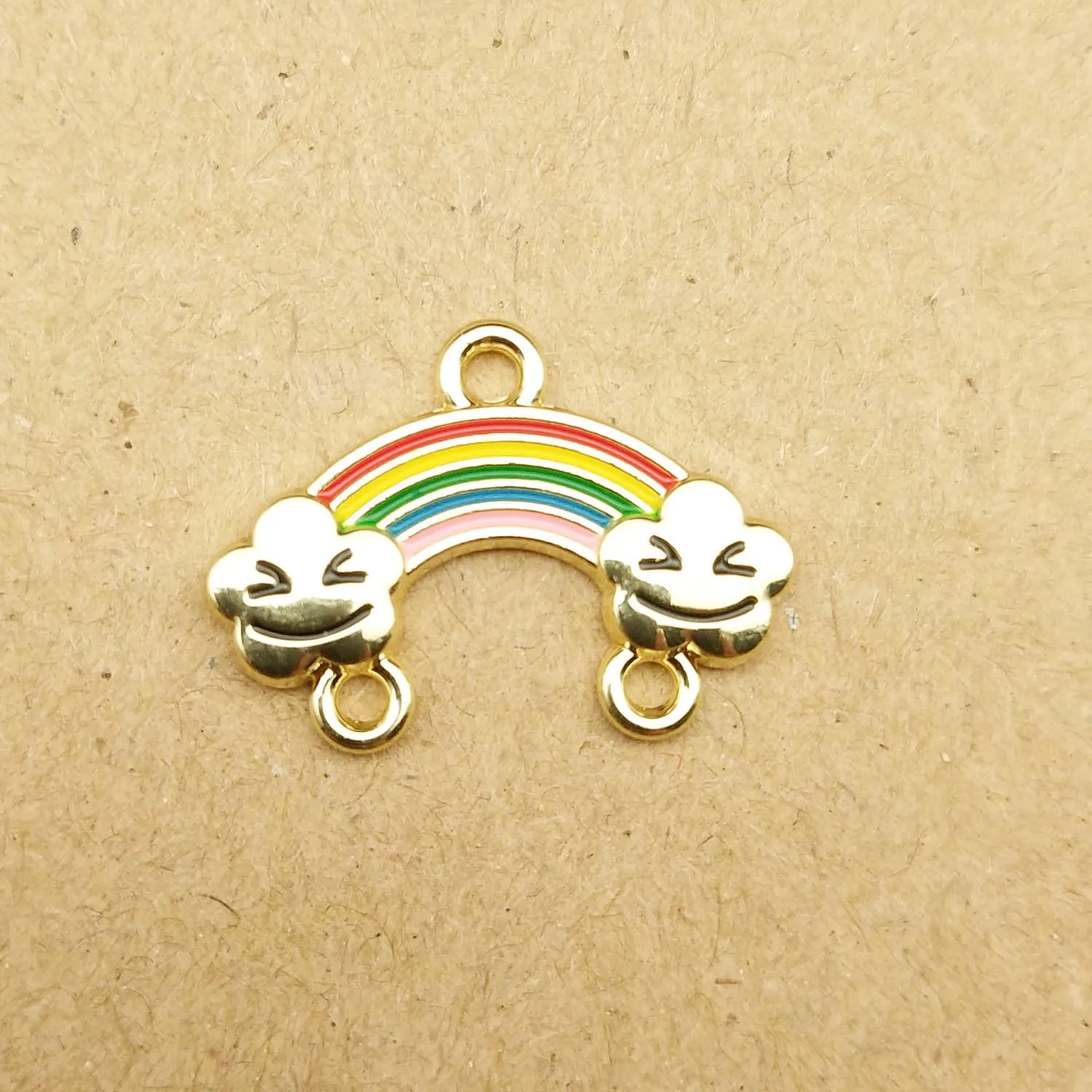 10pcs 15x20mm rainbow charm enamel charm for jewelry making and crafting fashion earring charm necklace pendant
10pcs 15x20mm rainbow charm enamel charm for jewelry making and crafting fashion earring charm necklace pendant