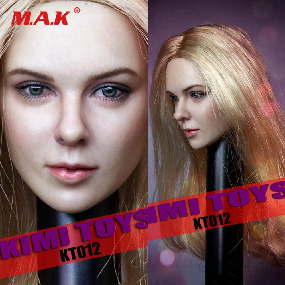 In Stock 1/6 KIMI KT012 European Beauty Girl Head Sculpt Black Widow Carved With Long Blonde Hair Model for 12'' Body
In Stock 1/6 KIMI KT012 European Beauty Girl Head Sculpt Black Widow Carved With Long Blonde Hair Model for 12'' Body