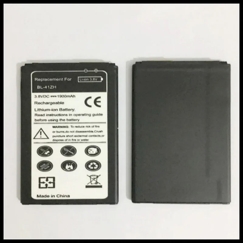 Сменный аккумулятор BL41ZH 1900 мАч для LG Leon L50 C40 H345 MS345 D213N BL 41ZH|1900mah battery|battery forbattery for lg |