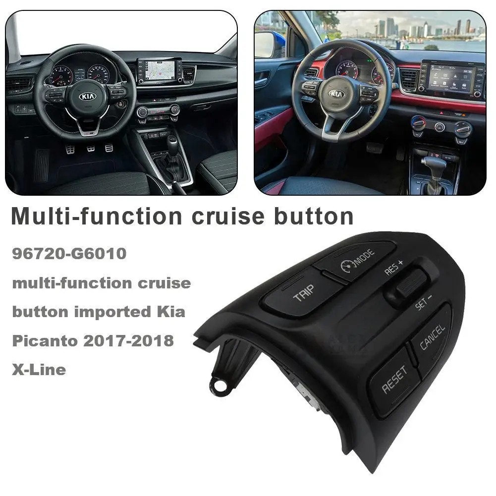 Steering Wheel Button For KIA K2 RIO 2017 2018 RIO X LINE Buttons Bluetooth Phone Cruise Control Volume Auto Accessories
Steering Wheel Button For KIA K2 RIO 2017 2018 RIO X LINE Buttons Bluetooth Phone Cruise Control Volume Auto Accessories