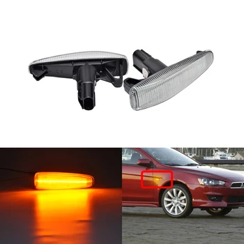 Clear/Smoke 2PCs Amber Front Fender Led Side Marker Light For Mitsubishi Lancer EVO X 2008-2018
Clear/Smoke 2PCs Amber Front Fender Led Side Marker Light For Mitsubishi Lancer EVO X 2008-2018
