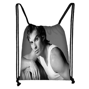 Custom Ian Somerhalder Drawstring Bag Daypack Kids Satchel Casual Backpack Teenager Storage Bag Women Men 32x38cm*18-1031-02-47
Custom Ian Somerhalder Drawstring Bag Daypack Kids Satchel Casual Backpack Teenager Storage Bag Women Men 32x38cm*18-1031-02-47