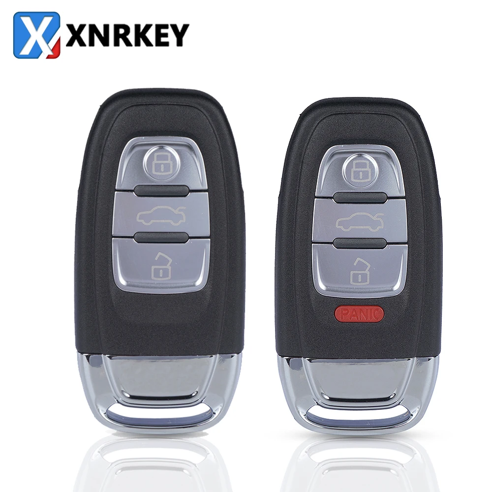 XNRKEY 3/4 Button Car Remote Key Shell for Audi A4 A4L A5 A6 A6L Q5 S5 Replacement Keyless Promixity Card Housing Cover
XNRKEY 3/4 Button Car Remote Key Shell for Audi A4 A4L A5 A6 A6L Q5 S5 Replacement Keyless Promixity Card Housing Cover
