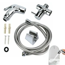 Handheld Toilet Bidet Sprayer Set Kit Stainless Steel Hand Bidet Faucet For Bathroom Flush Toilet Cleaning Dead Corner
Handheld Toilet Bidet Sprayer Set Kit Stainless Steel Hand Bidet Faucet For Bathroom Flush Toilet Cleaning Dead Corner