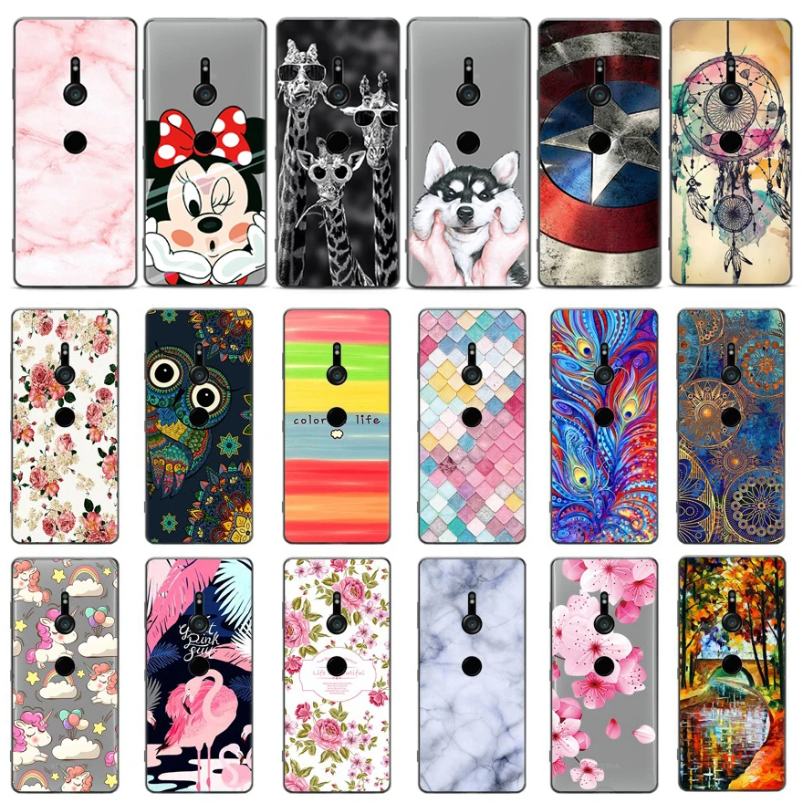 Phone Case for Sony Xperia XZ3 Case 6.0-inch Silicone Soft TPU Cartoon for Sony Xperia Z3 XZ 3 Back Cover Shell Coque Funda Capa
Phone Case for Sony Xperia XZ3 Case 6.0-inch Silicone Soft TPU Cartoon for Sony Xperia Z3 XZ 3 Back Cover Shell Coque Funda Capa
