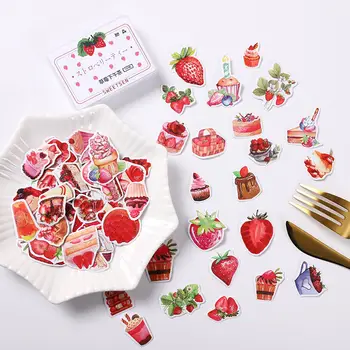 100PCS/LOT Cute Strawberry Paper Stickers Pack DIY Decoration Supplies
100PCS/LOT Cute Strawberry Paper Stickers Pack DIY Decoration Supplies