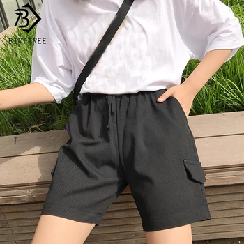 Plus Size Women Loose Straight Shorts Spring Summer Casual High Elastic Waist Pockets Bottoms Wide Leg Shorts New 2020 B03513O 
Plus Size Women Loose Straight Shorts Spring Summer Casual High Elastic Waist Pockets Bottoms Wide Leg Shorts New 2020 B03513O