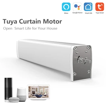 WIFI Electric Curtain Motor with Controlller , Home Automation Tuya Smart App Remote Control Vioce Control For Alexa Google Home
WIFI Electric Curtain Motor with Controlller , Home Automation Tuya Smart App Remote Control Vioce Control For Alexa Google Home