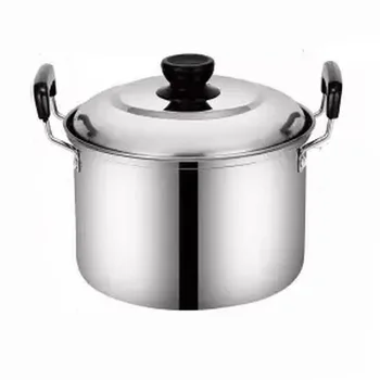 Milk Pot Stainless Steel American Soup Pot Thickening Large Capacity Spill-proof Household Stew Pot Boiling Milk Pot Gas Cooker
Milk Pot Stainless Steel American Soup Pot Thickening Large Capacity Spill-proof Household Stew Pot Boiling Milk Pot Gas Cooker