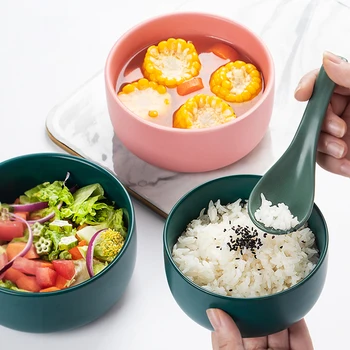 Nordic Tableware ceramic small bowl japanese ramen cereal soup microwave bowl set mixing rice salad fruit bowls korean kitchen
Nordic Tableware ceramic small bowl japanese ramen cereal soup microwave bowl set mixing rice salad fruit bowls korean kitchen