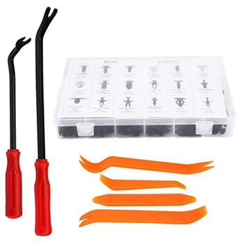 415Pcs Car Retainer Clips with Car Panel Removal Tool, Fastener Remover, Auto Clips Assortment Retainer Set, Assorted Car Body P
415Pcs Car Retainer Clips with Car Panel Removal Tool, Fastener Remover, Auto Clips Assortment Retainer Set, Assorted Car Body P
