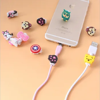 Cartoon Cable Protector Data Line Cord Protector Protective Case Cable Winder Cover For iPhone USB Charging Cable
Cartoon Cable Protector Data Line Cord Protector Protective Case Cable Winder Cover For iPhone USB Charging Cable