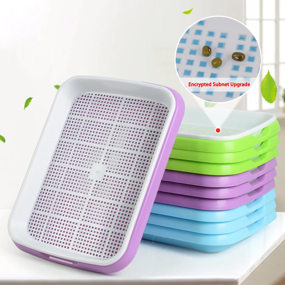 Double-Layer Plastic Hydroponic Flower Basket Tray Box Sprout Seedling Tray Paper Planting Sprout
Double-Layer Plastic Hydroponic Flower Basket Tray Box Sprout Seedling Tray Paper Planting Sprout