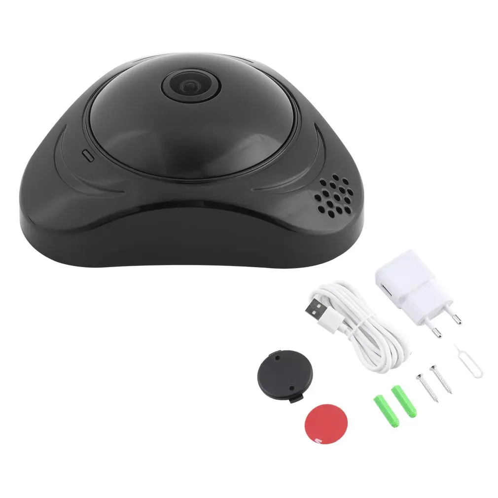 960P VR WI-FI 360 Degree Panoramic Camera Motion Detection Fisheye'S Smart Wireless IP Camera For Home Monitor EU Plug Wholesale
960P VR WI-FI 360 Degree Panoramic Camera Motion Detection Fisheye'S Smart Wireless IP Camera For Home Monitor EU Plug Wholesale