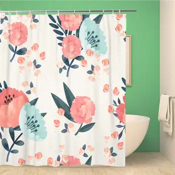 Bathroom Shower Curtain Green Winter Hand Floral Pattern on Watercolor Botanical Fern Polyester Fabric 66x72 inches Waterproof
Bathroom Shower Curtain Green Winter Hand Floral Pattern on Watercolor Botanical Fern Polyester Fabric 66x72 inches Waterproof