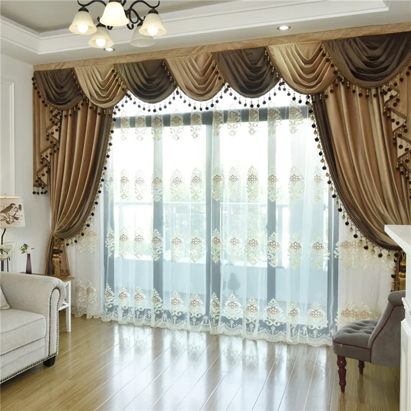 American Style Dutch Velvet Pure Color Curtains Valance for Living Room Window Blackout Thicken Curtain for Bedroom Hotel Drape
American Style Dutch Velvet Pure Color Curtains Valance for Living Room Window Blackout Thicken Curtain for Bedroom Hotel Drape