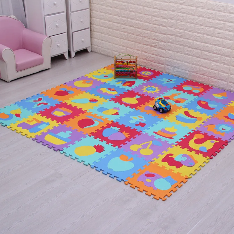 24Pcs/set Foam Baby Play Mat Stitching Crawling Rug Mat Assembled Animal Carpet Puzzle Pad for Children Games Soft Foam Floor
24Pcs/set Foam Baby Play Mat Stitching Crawling Rug Mat Assembled Animal Carpet Puzzle Pad for Children Games Soft Foam Floor