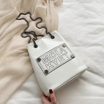 Crossbody Bags For Girl Bucket Women's Bag Purse Fashion Women 2020 Messenger Bag Women's Shoulder Bags Patent leather letter
Crossbody Bags For Girl Bucket Women's Bag Purse Fashion Women 2020 Messenger Bag Women's Shoulder Bags Patent leather letter