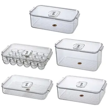 5 Size Kitchen Refrigerator Storage Box Large-capacity Food Finishing Box Vegetable And Fruit Household Fresh Egg Box
5 Size Kitchen Refrigerator Storage Box Large-capacity Food Finishing Box Vegetable And Fruit Household Fresh Egg Box
