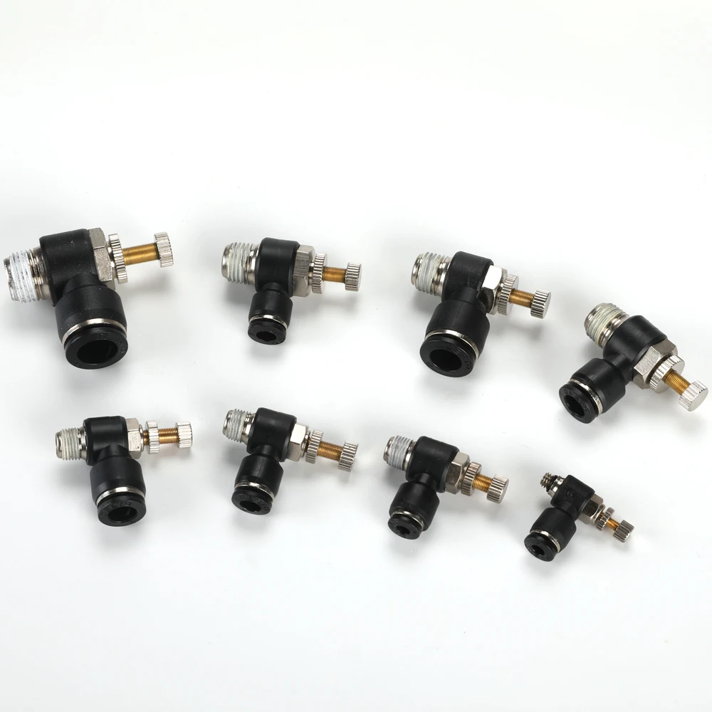 5Pcs MSL 4 6 8 10 12mm Fast connection Pneumatic Fitting M5" 1/8" 1/4" 3/8" 1/2 air speed Regulating valve throttle valve
5Pcs MSL 4 6 8 10 12mm Fast connection Pneumatic Fitting M5" 1/8" 1/4" 3/8" 1/2 air speed Regulating valve throttle valve