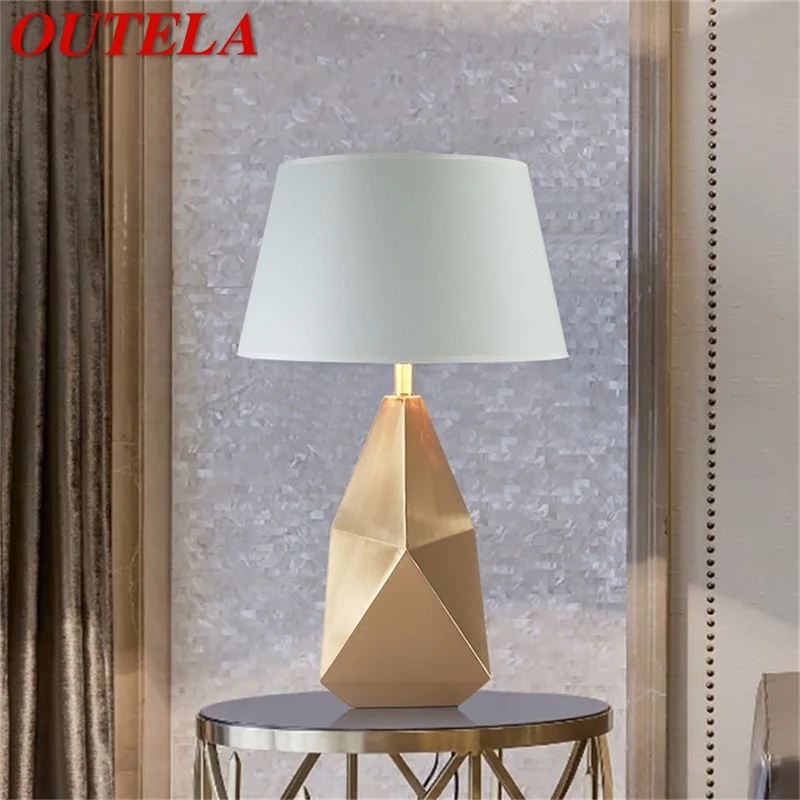 OUTELA Modern Table Lamp Bronze LED Desk Light Creative Design Decorative for Home Bedroom Living Room Office
OUTELA Modern Table Lamp Bronze LED Desk Light Creative Design Decorative for Home Bedroom Living Room Office
