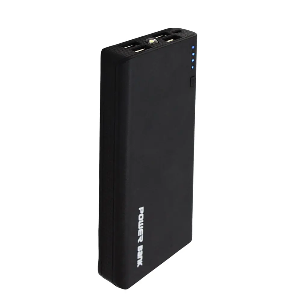 Universal 9000mA Four-USB Ports Power Bank 18650 Li-ion Battery Backup Power for Phones With Emergency LED Light
Universal 9000mA Four-USB Ports Power Bank 18650 Li-ion Battery Backup Power for Phones With Emergency LED Light
