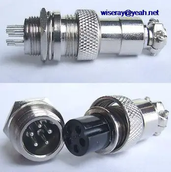 DHL/EMS 100 sets 12mm 5Pin XLR plug for Guitar Power supply Aviation Ham Radio Connectors-A8
DHL/EMS 100 sets 12mm 5Pin XLR plug for Guitar Power supply Aviation Ham Radio Connectors-A8