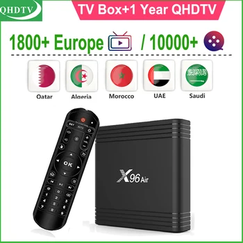 X96 Air 1 Year IPTV Subscription Android 9.0 IPTV BOX QHDTV Italy France Arabic sport iptv French Algeria Smart Set Top TV Box
X96 Air 1 Year IPTV Subscription Android 9.0 IPTV BOX QHDTV Italy France Arabic sport iptv French Algeria Smart Set Top TV Box