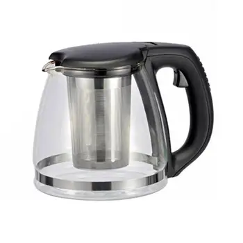 1100ML Teapot Durable Heat Resistant Glass Healthy Tea Maker Teapot Tea Jar Kettle with Stainless Steel Infuser Home Household
1100ML Teapot Durable Heat Resistant Glass Healthy Tea Maker Teapot Tea Jar Kettle with Stainless Steel Infuser Home Household