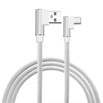 Type-C Double Elbow 90 Degree Right Angle Mobile Game Charging Cable Mobile Phone Fast Charging Data Cable For Samsung S8 S9
Type-C Double Elbow 90 Degree Right Angle Mobile Game Charging Cable Mobile Phone Fast Charging Data Cable For Samsung S8 S9