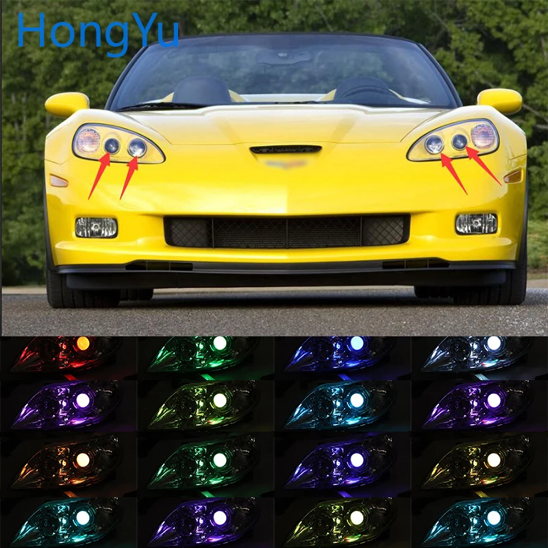 Wireless Control RGB LED Demon Eyes light Kit For Chevrolet Corvette 6 generation C6 2005 2006-2018 Projector Lights Lens
Wireless Control RGB LED Demon Eyes light Kit For Chevrolet Corvette 6 generation C6 2005 2006-2018 Projector Lights Lens
