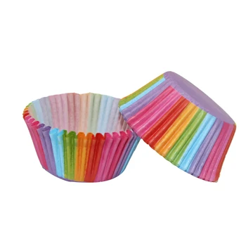 YOMDID 100pcs/Set Cupcake Rainbow Colors Printing Paper Cups Cake Muffin Cases Cookie Pastry Liner Mold Cake Decorating Tools
YOMDID 100pcs/Set Cupcake Rainbow Colors Printing Paper Cups Cake Muffin Cases Cookie Pastry Liner Mold Cake Decorating Tools