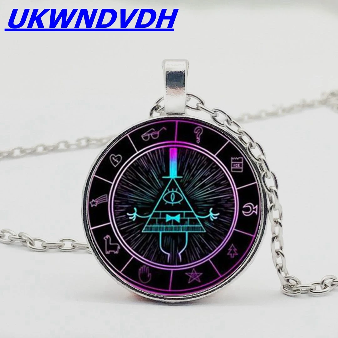 Popular Anime Gravity Waterfall Necklace Bill Password Wheel Mystery Pattern Crystal Dome Pendant Long Necklace
Popular Anime Gravity Waterfall Necklace Bill Password Wheel Mystery Pattern Crystal Dome Pendant Long Necklace