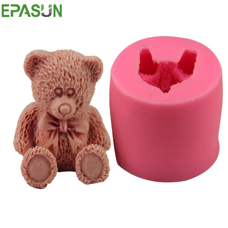 Lovely Bear Shape Silicone Mold for Soap Fondant Mold Form Cake Decorating Chocolate Cookies Soap Molds Baking Mould Tools
Lovely Bear Shape Silicone Mold for Soap Fondant Mold Form Cake Decorating Chocolate Cookies Soap Molds Baking Mould Tools