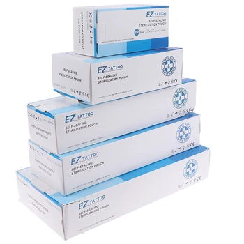 200pcs/box Self-sealing Sterilization Pouches Bags 5 Sizes Medical-grade Bag DisposableTattoo Accessories Supplies 
200pcs/box Self-sealing Sterilization Pouches Bags 5 Sizes Medical-grade Bag DisposableTattoo Accessories Supplies