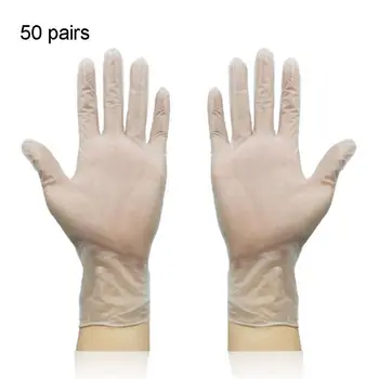 100 Pcs Disposable PVC Gloves Kitchen Dishwashing/Outdoor Dust-proof Gloves QX2B 
100 Pcs Disposable PVC Gloves Kitchen Dishwashing/Outdoor Dust-proof Gloves QX2B