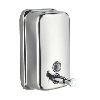 800ML Wall-Mounted 304 Stainless Steel Bathroom Kitchen Soap Dispenser
800ML Wall-Mounted 304 Stainless Steel Bathroom Kitchen Soap Dispenser