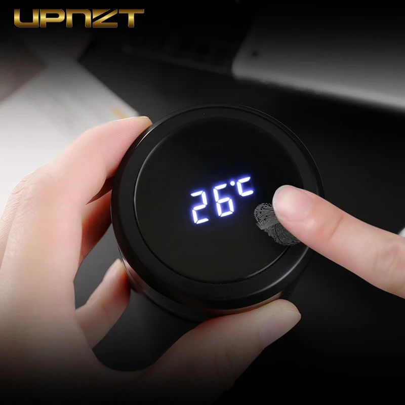 Temperature Display Thermal Cup 304 Stainless Steel Intelligent Thermal Insulation Vacuum Flask Thermos Coffee Cup
Temperature Display Thermal Cup 304 Stainless Steel Intelligent Thermal Insulation Vacuum Flask Thermos Coffee Cup