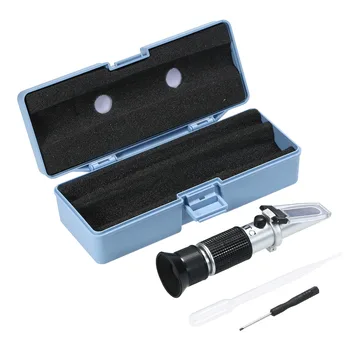 Hot New ATC Refractometer Wine Sugar Concentration Refractometer Handheld Alcohol Meter Portable Grape Brix 2019
Hot New ATC Refractometer Wine Sugar Concentration Refractometer Handheld Alcohol Meter Portable Grape Brix 2019