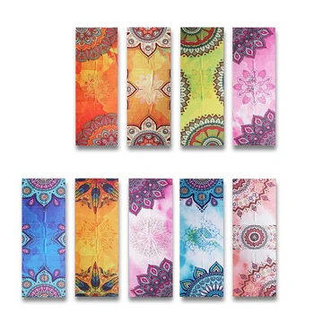 Yoga Mat Microfiber Print Pattern Fitness Mat Pilates Soft Anti-slip Foldable Portable Yoga Pad Towel Indoor Outdoor Sports Mat 
Yoga Mat Microfiber Print Pattern Fitness Mat Pilates Soft Anti-slip Foldable Portable Yoga Pad Towel Indoor Outdoor Sports Mat