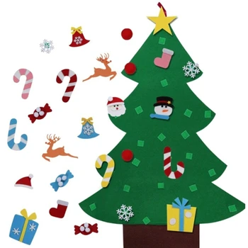 Creative DIY Felt Christmas Tree Xmas Decoration Three-dimensional Hanging Pendants Noel Kids Gift Happy New Year 2020 Natal Dec
Creative DIY Felt Christmas Tree Xmas Decoration Three-dimensional Hanging Pendants Noel Kids Gift Happy New Year 2020 Natal Dec