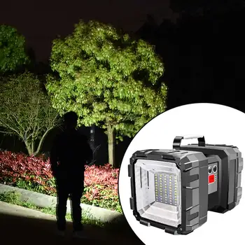 Power Bank Outdoor Camping Torch Emergency Spotlight Portable Search With Handle Led Flashlight USB Rechargeable Super Bright
Power Bank Outdoor Camping Torch Emergency Spotlight Portable Search With Handle Led Flashlight USB Rechargeable Super Bright