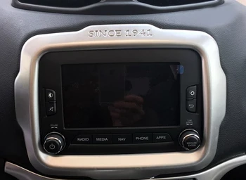Fit for Jeep Renegade 2015-2017 Car Accessories ABS Matte Console GPS Navigation Panel Cover Trim 1pcs Low Equipped
Fit for Jeep Renegade 2015-2017 Car Accessories ABS Matte Console GPS Navigation Panel Cover Trim 1pcs Low Equipped