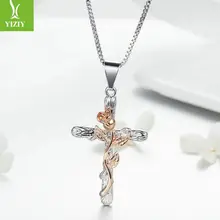 ANGLANG Simple Stylish Cross Shape Women Pendant Necklace Fine Birthday Gift Female Fashion Accessories Jewelry
ANGLANG Simple Stylish Cross Shape Women Pendant Necklace Fine Birthday Gift Female Fashion Accessories Jewelry