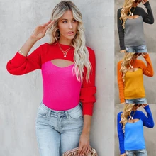 Women Sweater Multicolor Sexy Party Pullover 2021 Slim Female Top Knitting Women's Clothing Fall Winter свитера женские
Women Sweater Multicolor Sexy Party Pullover 2021 Slim Female Top Knitting Women's Clothing Fall Winter свитера женские