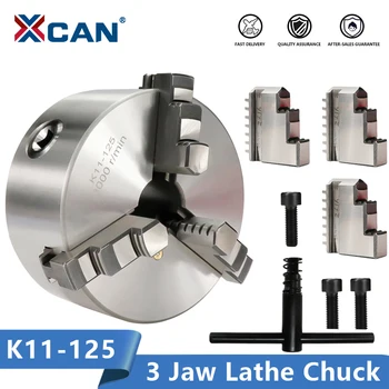 XCAN K11-125 3 Jaw Lathe Chuck Self Centering Hardened Reversible Tool for Drilling Milling Machine Wood Lathe Tool Chuck
XCAN K11-125 3 Jaw Lathe Chuck Self Centering Hardened Reversible Tool for Drilling Milling Machine Wood Lathe Tool Chuck