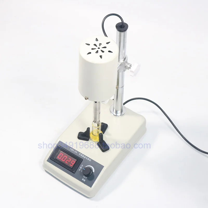 New FSH-2A English Version English panel adjustable high speed homogenizer laboratory disperser emulsifier homogenizer
New FSH-2A English Version English panel adjustable high speed homogenizer laboratory disperser emulsifier homogenizer