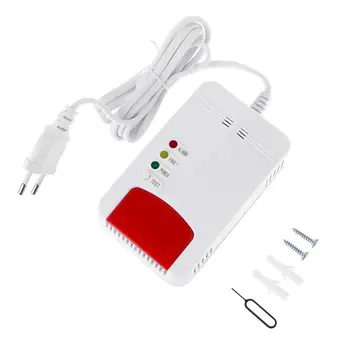 Wifi Gas Sensor Gas Leak Detector Alarm Tuya Voice Control Smart Life App Smart Home Securit EU Plug
Wifi Gas Sensor Gas Leak Detector Alarm Tuya Voice Control Smart Life App Smart Home Securit EU Plug