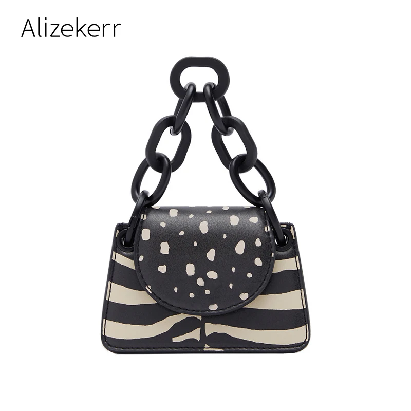 Zebra Print Mini Lipstick Handbags Women Famous Brands Cute Thick Chain Crocodile Pattern Small clutches Bag Girls Coin Purses
Zebra Print Mini Lipstick Handbags Women Famous Brands Cute Thick Chain Crocodile Pattern Small clutches Bag Girls Coin Purses