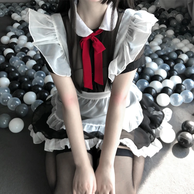 Sexy Maid Outfit Babydoll Dress Uniform Erotic Lingerie Role Play Women Sexy Lingerie Cosplay French Apron Maid Servant
Sexy Maid Outfit Babydoll Dress Uniform Erotic Lingerie Role Play Women Sexy Lingerie Cosplay French Apron Maid Servant